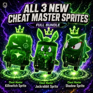 All 3 New Cheat Master Sprites | Mastered (Level 5)