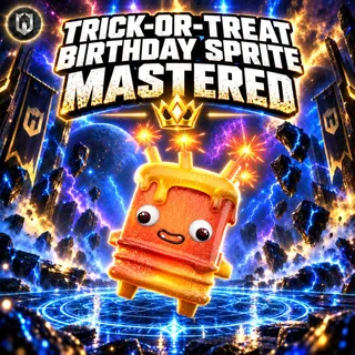 Trick-or-Treat Birthday Sprite | Mastered (Level 5)