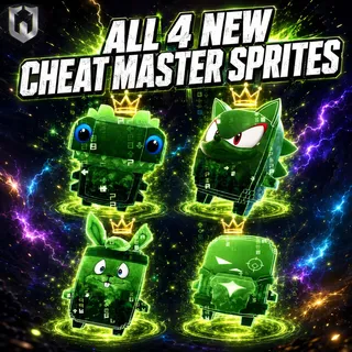 All 4 New Cheat Master Sprites | Mastered (Level 5)