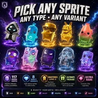 (10x) Pick Any Sprite | Level 5 (Mastered)