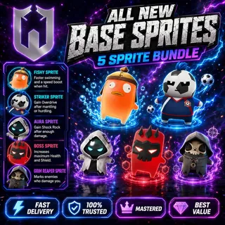 All New Base Sprites (Mastered)