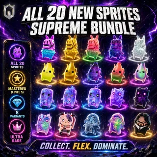 All 18 New Sprites | Mastered (Level 5)