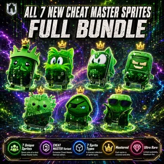 All 7 Cheat Master Sprites | Mastered (Level 5)