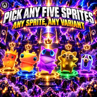 (5x) Pick Any Sprite | Mastered (Level 5)
