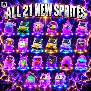 All 21 New Sprites