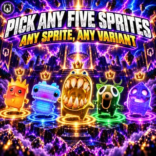 (5x) Pick Any Sprite | Mastered (Level 5)