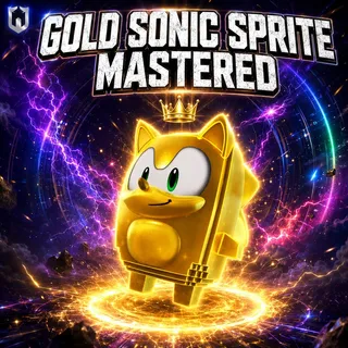 Gold Sonic Sprite | Mastered (Level 5)