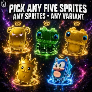(5x) Pick Any Sprite | Level 5 (Mastered)
