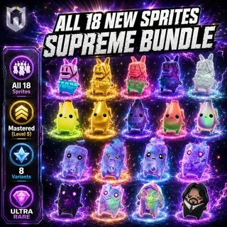 All 18 New Sprites | Mastered (Level 5)