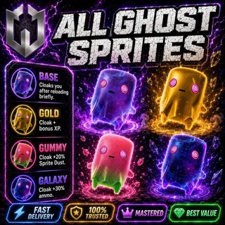 All Ghost Sprites (Mastered)
