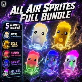 All 5 New Air Sprites (Mastered)