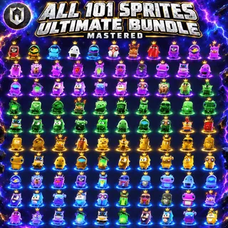 All 101 Sprites | Ultimate Bundle | Mastered