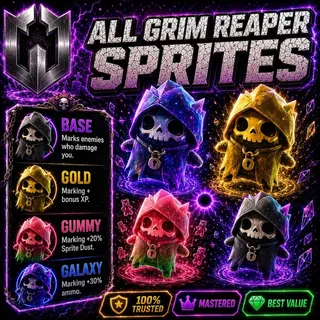 All Grim Reaper Sprites