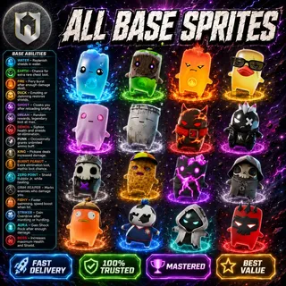 All Base Sprites (Full Bundle Including New Sprites)
