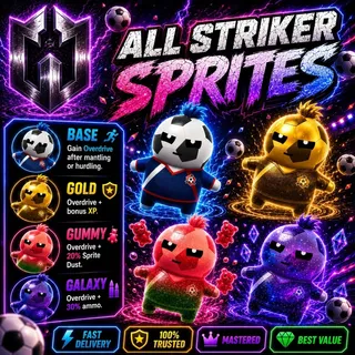 All Striker Sprites (Mastered)