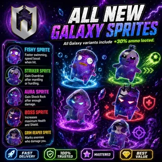 All New Galaxy Sprites (Mastered)