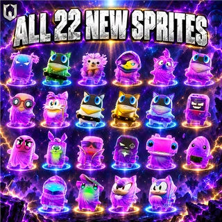 All 22 New Sprites
