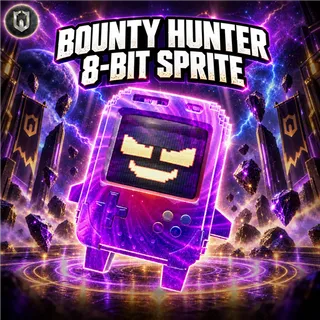 Bounty Hunter 8-Bit Sprite