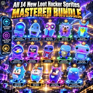 All 14 Loot Hacker Sprites | Mastered (Level 5)