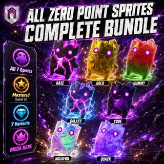 All Zero Point Sprites | Mastered (Level 5)