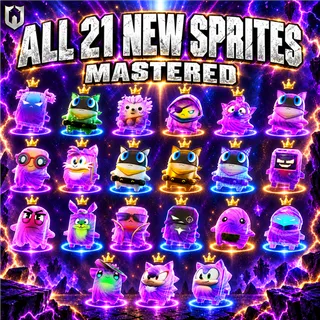 All 21 New Sprites | Mastered (Level 5)