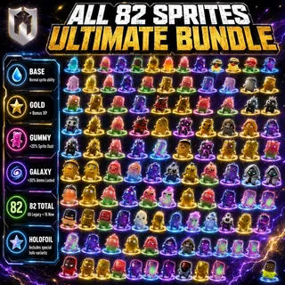 All 82 Sprites (Mastered) | Ultimate Bundle | 66 Legacy + 16 New Sprites