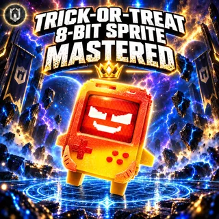 Trick-or-Treat 8-Bit Sprite | Mastered (Level 5)