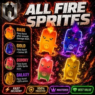 All Fire Sprites (Mastered)