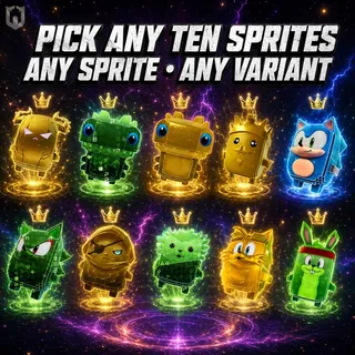 (10x) Pick Any Sprite | Level 5 (Mastered)