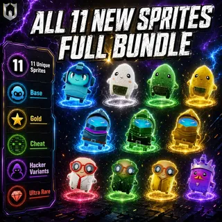 All 11 New Sprites