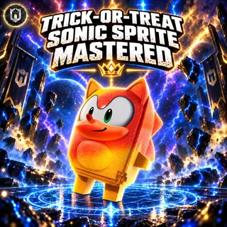 Trick-or-Treat Sonic Sprite | Mastered (Level 5)