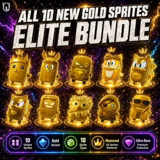 All 10 New Gold Sprites | Mastered (Level 5)