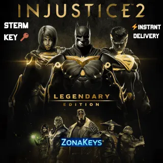 Injustice 2 Legendary Edition ✅STEAM KEY ⚡INSTANT DELIVERY⚡