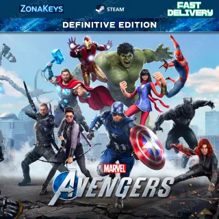 Marvel's Avengers - The Definitive Edition 🌎GLOBAL STEAM KEY ⚡FAST DELIVERY