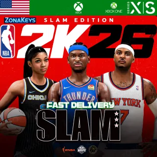  NBA 2K26 SLAM Edition (US)🎮  Xbox One & Xbox Series X|S ⚡ FAST DELIVERY
