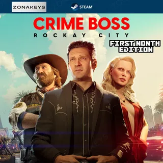 Crime Boss: Rockay City - First Month Edition 🗝️ STEAM KEY ⚡ INSTANT DELIVERY