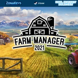 Farm Manager 2021 + DLC Agrotourism ✅GLOBAL STEAM KEY ⚡INSTANT DELIVERY⚡