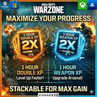 60 MIN DOUBLE XP - Weapon XP Call of Duty BLACK OPS 7🎮 PC / PS4/PS5/ XBOX 🌎 GLOBAL⚡INSTANT DELIVERY⚡
