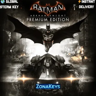 Batman: Arkham Knight Premium Edition 🌎GLOBAL STEAM KEY ⚡INSTANT DELIVERY⚡