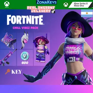 Fortnite - Chill Vibez Pack + 600 VB DLC 🎮 Xbox One/Series ( AR ) ⚡INSTANT DELIVERY ⚡