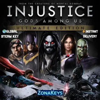 Injustice Gods Among Us Ultimate Edition 🌎GLOBAL STEAM KEY ⚡INSTANT DELIVERY⚡