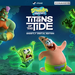 SpongeBob SquarePants: Titans of the Tide Ghostly Digital Edition 🌎 GLOBAL STEAM KEY⚡FAST DELIVERY