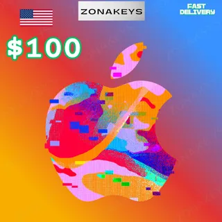 $100.00 Apple ITUNES GIFT CARD US ⚡FAST DELIVERY