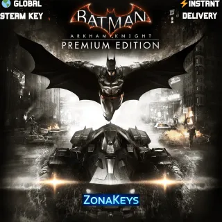 Batman: Arkham Knight Premium Edition 🌎GLOBAL STEAM KEY ⚡INSTANT DELIVERY⚡