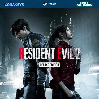 RESIDENT EVIL 2 / BIOHAZARD RE:2 - Deluxe Edition (US/CA) 🟢 STEAM KEY ⚡ FAST DELIVERY