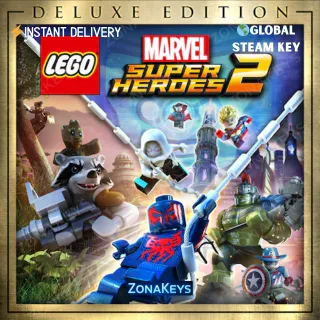 LEGO® Marvel Super Heroes 2 (DELUXE EDITION) 🌎GLOBAL STEAM KEY ⚡INSTANT DELIVERY⚡
