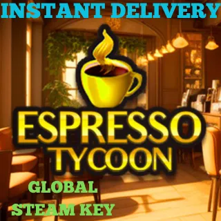 Espresso Tycoon ✅GLOBAL STEAM KEY ⚡INSTANT DELIVERY⚡
