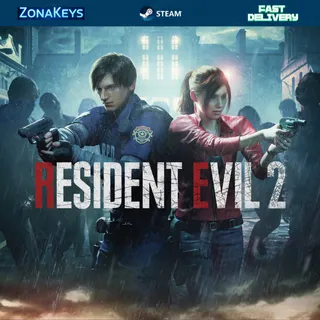 RESIDENT EVIL 2 / BIOHAZARD RE:2 (US/CA) 🟢 STEAM KEY ⚡ FAST DELIVERY
