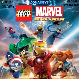 LEGO Marvel Super Heroes 🌎GLOBAL STEAM KEY ⚡INSTANT DELIVERY⚡