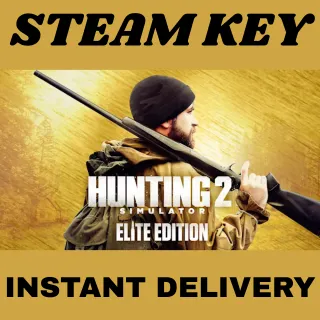 Hunting Simulator 2: Elite Edition ⚡ INSTANT DELIVERY ⚡🟢 STEAM KEY 🔑